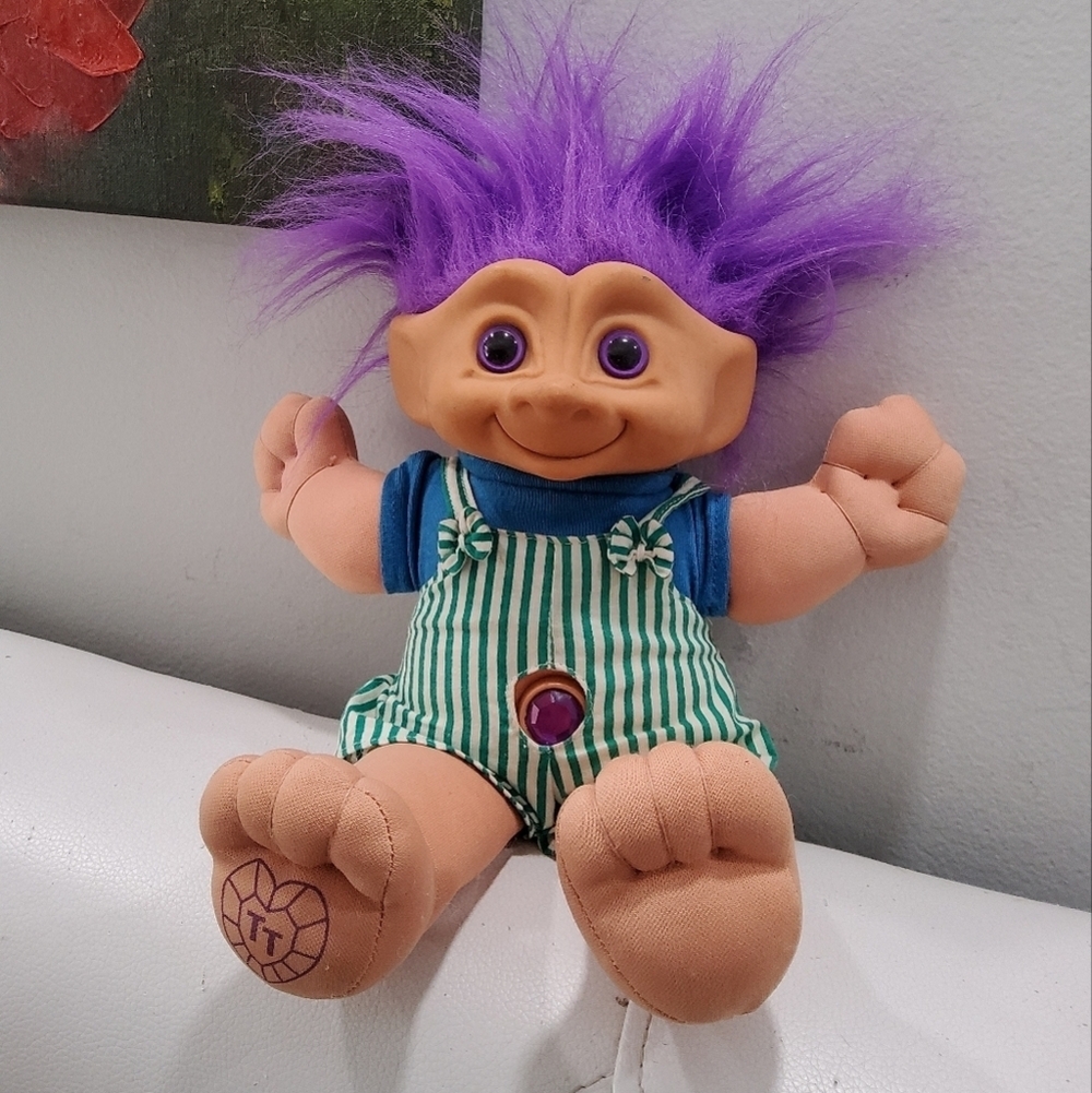 1998 Galoob Treasure Trolls Cuddle Tots